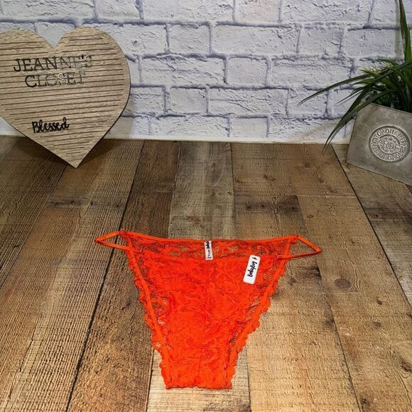 NWT bootaybag bikini underwear lace orange - Picture 1 of 7